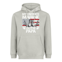 Moon Dust marine papa, gifts my favorite marine calls me pa pa military mother Heavyweight Hoodie - artisFamous