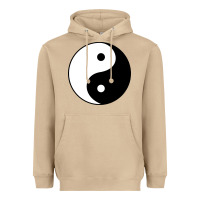 Mushroom Yin and yang Heavyweight Hoodie - artisFamous