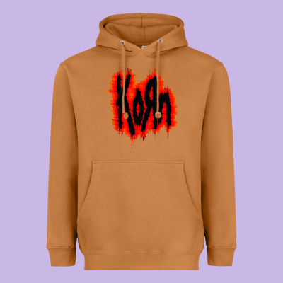 Vintage Kor'n Heavyweight Hoodie Designed By Artisfamous