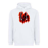 White vintage kor'n Heavyweight Hoodie - artisFamous