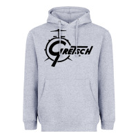 Heather Grey gretsch Heavyweight Hoodie - artisFamous