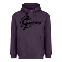 Plum gretsch Heavyweight Hoodie - artisFamous