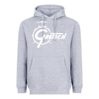 Heather Grey gretsch Heavyweight Hoodie - artisFamous