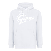 White gretsch Heavyweight Hoodie - artisFamous