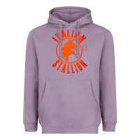 Lavender italian stallion Heavyweight Hoodie - artisFamous
