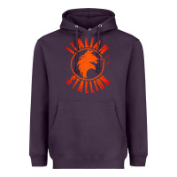 Plum italian stallion Heavyweight Hoodie - artisFamous