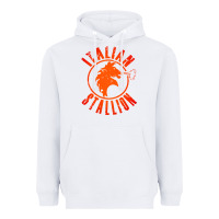 White italian stallion Heavyweight Hoodie - artisFamous
