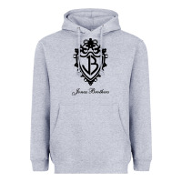 Heather Grey jona's brothers Heavyweight Hoodie - artisFamous