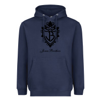 Navy jona's brothers Heavyweight Hoodie - artisFamous