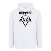 White neffex Heavyweight Hoodie - artisFamous