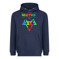 Navy neffex Heavyweight Hoodie - artisFamous
