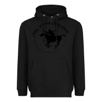 Black neil young Heavyweight Hoodie - artisFamous
