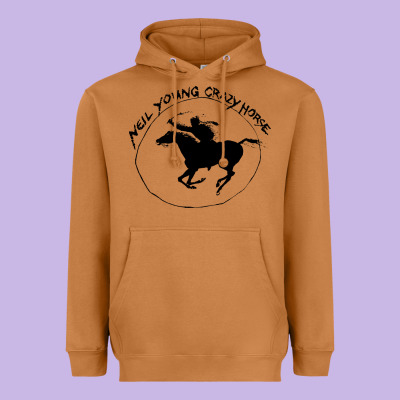 Neil Young Heavyweight Hoodie Designed By Artisfamous