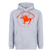 Heather Grey neil young Heavyweight Hoodie - artisFamous