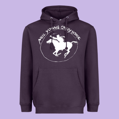 Neil Young Heavyweight Hoodie Designed By Artisfamous