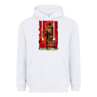 White vintage candyman be my victim halloween Heavyweight Hoodie - artisFamous