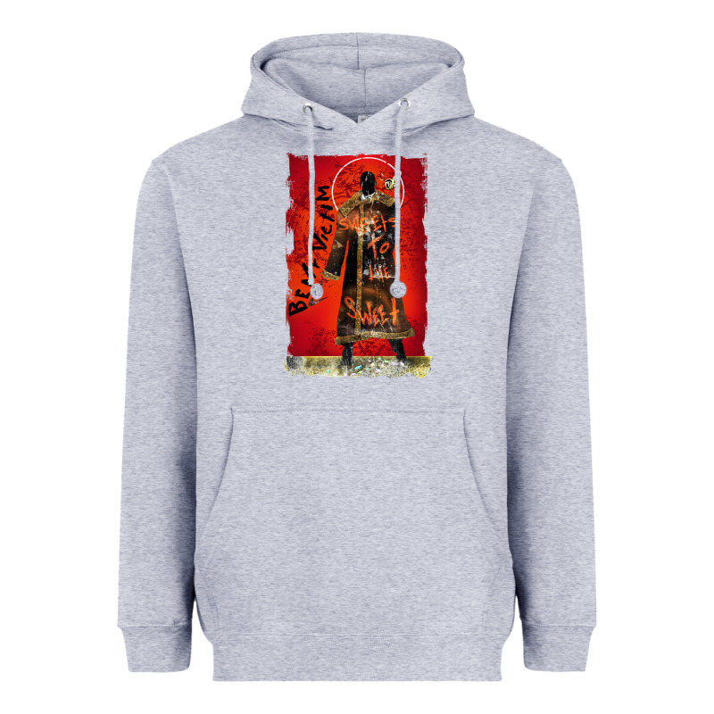 Vintage Candyman Be My Victim Halloween Heavyweight Hoodie by artisFamous | Teevron