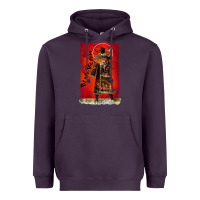 Plum vintage candyman be my victim halloween Heavyweight Hoodie - artisFamous