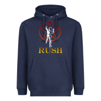 Rush Vintage Starman Unisex Heavyweight Hoodie | Teevron
