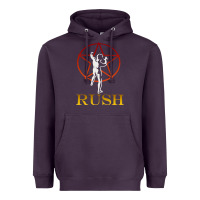 Plum rush vintage starman unisex Heavyweight Hoodie - artisFamous