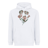 White Dave Matthews ( DMB ) Heavyweight Hoodie - artisFamous