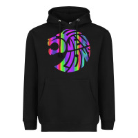 Black reflective 7 lions Heavyweight Hoodie - artisFamous
