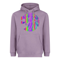 Lavender reflective 7 lions Heavyweight Hoodie - artisFamous