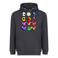 Smoke geometry dash difficulty  faces Heavyweight Hoodie - artisFamous