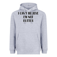 Heather Grey i cant believe im not butter Heavyweight Hoodie - artisFamous