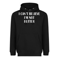 Black i cant believe im not butter Heavyweight Hoodie - artisFamous