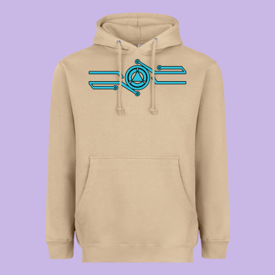 Tron Inspired Merch Heavyweight Hoodie Designed By Artisfamous