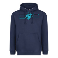 Navy tron inspired merch Heavyweight Hoodie - artisFamous