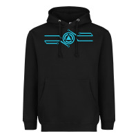 Black tron inspired merch Heavyweight Hoodie - artisFamous