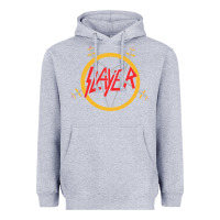 Heather Grey heavy metal Heavyweight Hoodie - artisFamous