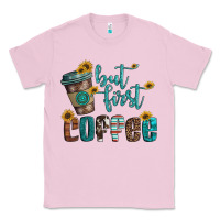 Bubblegum Pink but first coffee Classic Tee - Artiststas