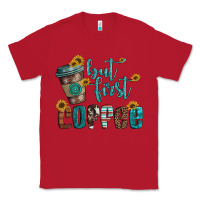 Red but first coffee Classic Tee - Artiststas