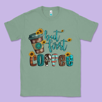 But First Coffee Classic Tee Designed By Artiststas