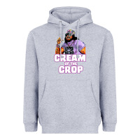 Heather Grey macho cream of the crop Heavyweight Hoodie - artisFamous