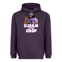 Plum macho cream of the crop Heavyweight Hoodie - artisFamous