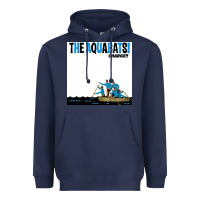 Navy the aquabats charge Heavyweight Hoodie - artisFamous