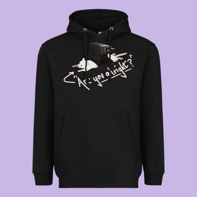 Lovejoy Are You Alright Heavyweight Hoodie Designed By Artisfamous