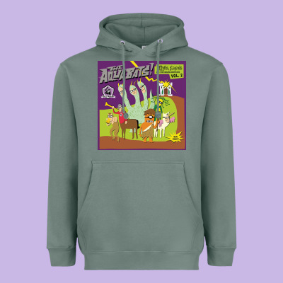 The Aquabats Myths Legends Heavyweight Hoodie Designed By Artisfamous