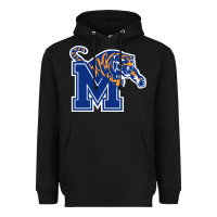 Black the memphis athletic teams tigers Heavyweight Hoodie - artisFamous