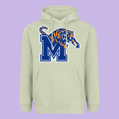 The Memphis Athletic Teams Tigers Heavyweight Hoodie Designed By Artisfamous