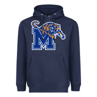 Navy the memphis athletic teams tigers Heavyweight Hoodie - artisFamous
