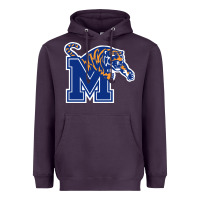 Plum the memphis athletic teams tigers Heavyweight Hoodie - artisFamous