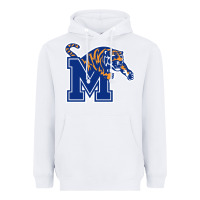 White the memphis athletic teams tigers Heavyweight Hoodie - artisFamous