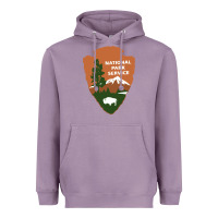 Lavender national park service Heavyweight Hoodie - artisFamous