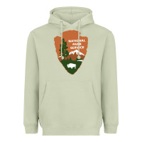 Matcha national park service Heavyweight Hoodie - artisFamous