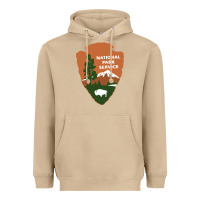 Mushroom national park service Heavyweight Hoodie - artisFamous